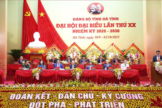Ban Thường vụ Tỉnh ủy Hà Tĩnh thành lập Ban Chỉ đạo bầu cử đại biểu Quốc hội khóa XVI và bầu cử đại biểu Hội đồng nhân dân các cấp nhiệm kỳ 2026 - 2031