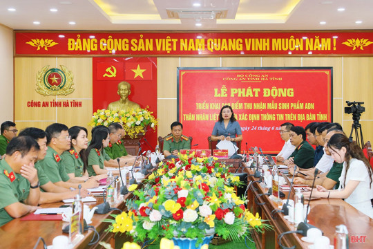 Phát động cao điểm thu nhận mẫu sinh phẩm ADN thân nhân liệt sĩ