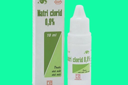 Thu hồi toàn quốc lô thuốc nhỏ mắt Natri clorid 0,9% của công ty Pharmedic 