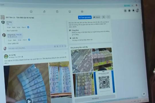 Cẩn trọng sập bẫy lừa đổi tiền mới, tiền lẻ giá rẻ