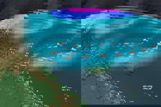 Không khí lạnh tăng cường mạnh, bắc bộ rét đậm diện rộng