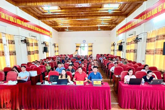 Hương Phố tập huấn rà soát hộ nghèo, hộ cận nghèo năm 2026