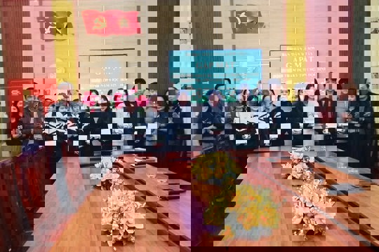 Xã Sơn Tây động viên học sinh lớp 9 dự thi học sinh giỏi tỉnh năm học 2025–2026 