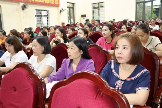 Xã Vũ Quang tập huấn kiến thức an toàn thực phẩm cho trường học và cơ sở kinh doanh