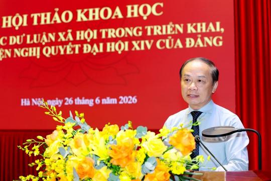 Công tác dư luận xã hội góp phần củng cố "thế trận lòng dân"