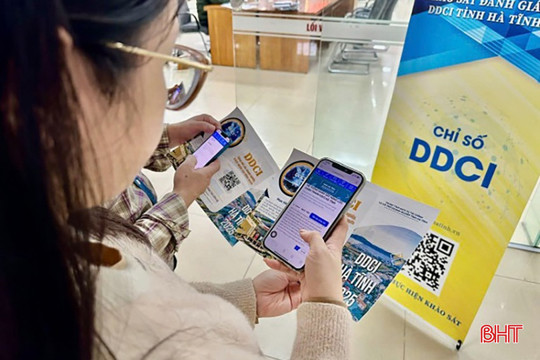 Hà Tĩnh hoàn thành khảo sát chỉ số năng lực cạnh tranh cấp sở, ban, ngành 