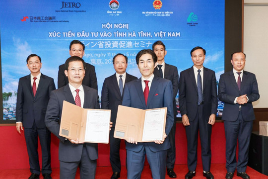 Hà Tĩnh triển khai các nội dung hợp tác, xúc tiến đầu tư sau chuyến công tác tại Nhật Bản