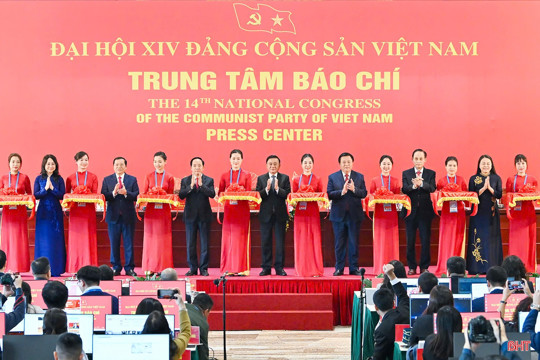 Khai trương Trung tâm Báo chí Đại hội XIV của Đảng