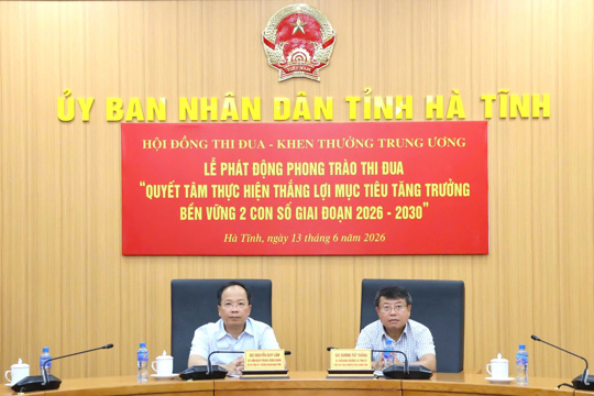 Phát động phong trào thi đua toàn quốc: Quyết tâm thực hiện thắng lợi mục tiêu tăng trưởng bền vững 2 con số giai đoạn 2026–2030 
