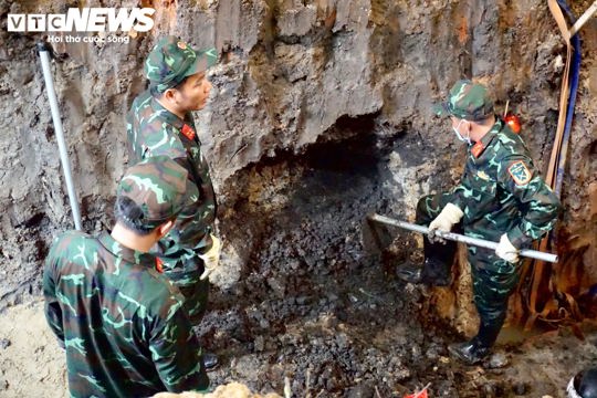 Tìm thấy thêm 19 hài cốt liệt sĩ tại Công viên Lê Thị Riêng