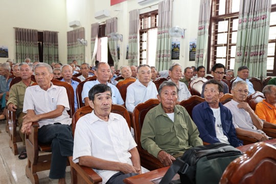 Xã Yên Hòa phổ biến các chế độ, chính sách đối với người có công 
