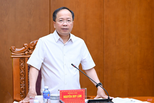 Thường trực Tỉnh ủy cho ý kiến sắp xếp thôn, tổ dân phố và điều chỉnh Quy hoạch chung Khu kinh tế Vũng Áng
