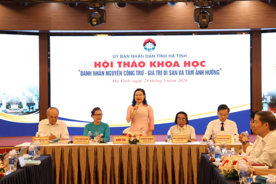 Hà Tĩnh tổ chức Hội thảo khoa học về Danh nhân Nguyễn Công Trứ 