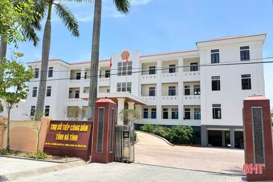 Thông báo về việc chuyển địa điểm trụ sở Ban Tiếp công dân tỉnh Hà Tĩnh 
