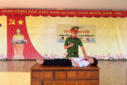 Tăng cường phòng, chống đuối nước trẻ em trong dịp hè và mùa mưa bão trên địa bàn tỉnh Hà Tĩnh  