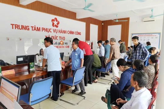 Hà Tĩnh thúc đẩy thực hiện thủ tục hành chính và dịch vụ công trực tuyến liên thông, đồng bộ, không gián đoạn
