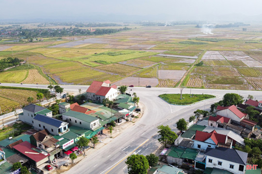 Toàn cảnh khu vực đầu tư cụm công nghiệp hơn 267 tỷ đồng ở Hà Tĩnh