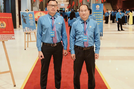 Hà Tĩnh có 2 ủy viên Ban Chấp hành Tổng LĐLĐ Việt Nam khóa XIV