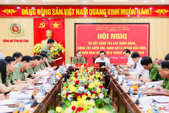 6 tháng đầu năm, tội phạm trật tự xã hội ở Hà Tĩnh giảm hơn 10%