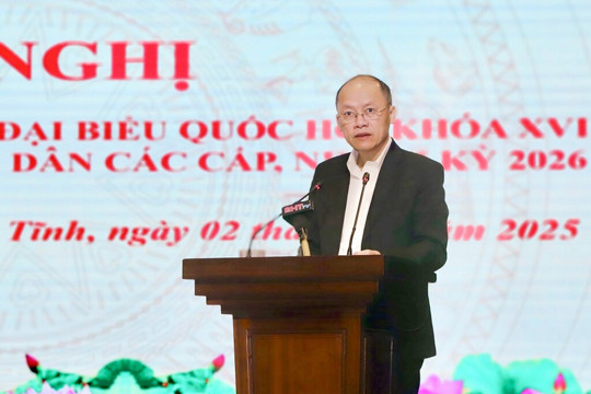 Hà Tĩnh quán triệt các văn bản, triển khai công tác bầu cử Quốc hội và HĐND các cấp nhiệm kỳ 2026–2031