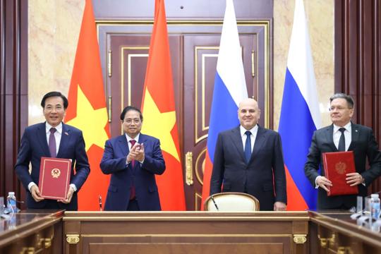 Việt - Nga ký hiệp định về xây dựng nhà máy điện hạt nhân