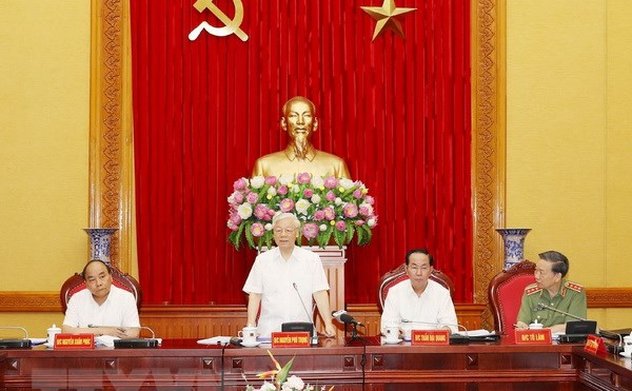Tổng Bí thư chỉ đạo sắp xếp bộ máy, nhân sự công an