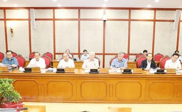 Bộ Chính trị họp cho ý kiến về các đề án chuẩn bị trình Hội nghị TW 8 