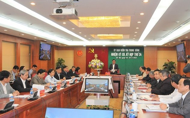 Ủy ban Kiểm tra Trung ương thi hành kỷ luật một số cán bộ