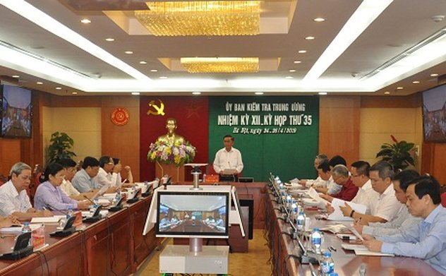 Ủy ban kiểm tra Trung ương xem xét, kỷ luật một số tổ chức, cá nhân