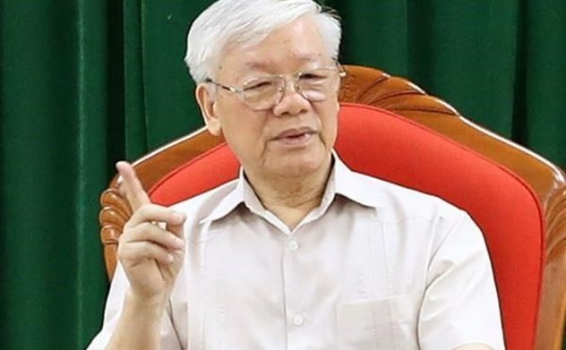 Tổng Bí thư, Chủ tịch nước Nguyễn Phú Trọng chủ trì họp lãnh đạo chủ chốt