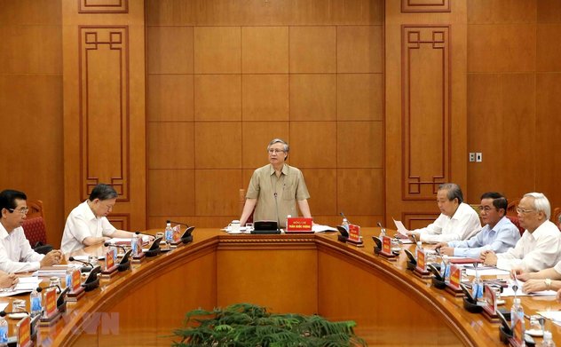 Thường trực Ban Chỉ đạo TW về tham nhũng cho ý kiến về một số vụ án 