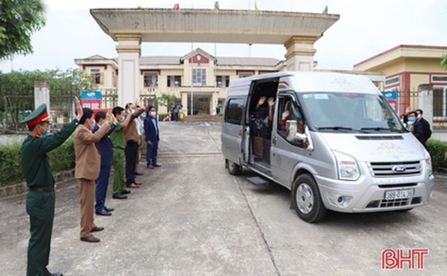 Hà Tĩnh: 7.376 công dân hoàn thành cách ly tập trung, trở về địa phương