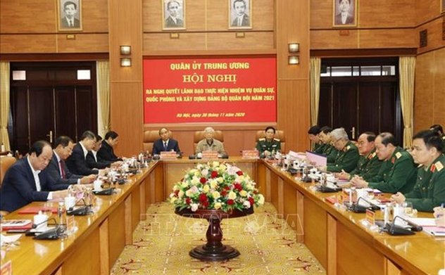 Tổng Bí thư, Chủ tịch nước chủ trì Hội nghị Quân ủy Trung ương 