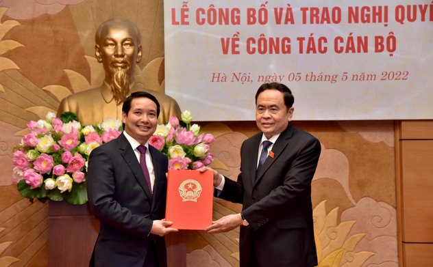 Ông Phạm Thái Hà giữ chức Phó Chủ nhiệm Văn phòng Quốc hội kiêm Trợ lý Chủ tịch Quốc hội