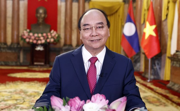 Chủ tịch nước: Mối quan hệ Việt Nam - Lào sẽ tiếp tục nở hoa thơm, kết trái ngọt