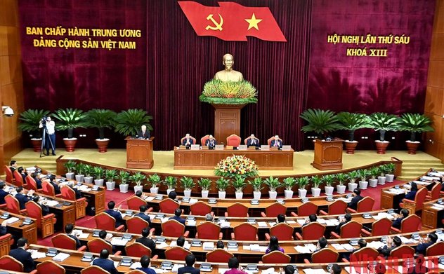 Khai mạc Hội nghị lần thứ 6 Ban Chấp hành Trung ương Đảng khóa XIII