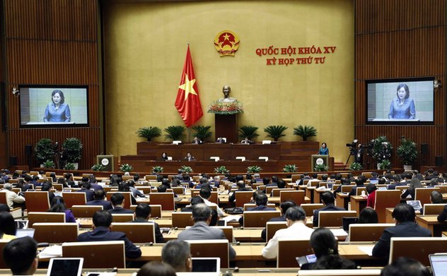 Ngày 1/11, Quốc hội thảo luận về dự án Luật Phòng, chống rửa tiền (sửa đổi)