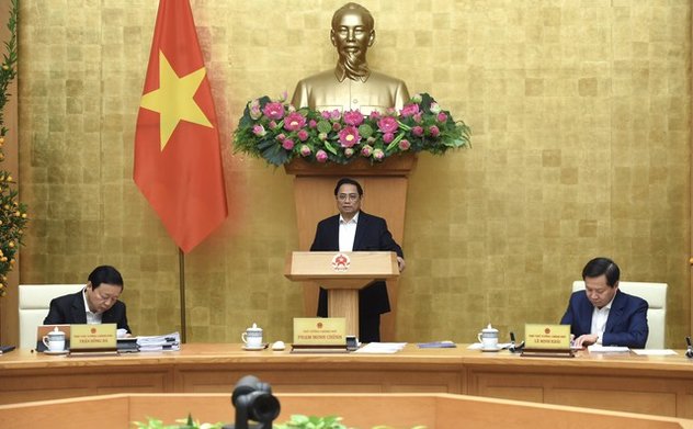 Thủ tướng Phạm Minh Chính chủ trì phiên họp Chính phủ thường kỳ với các địa phương