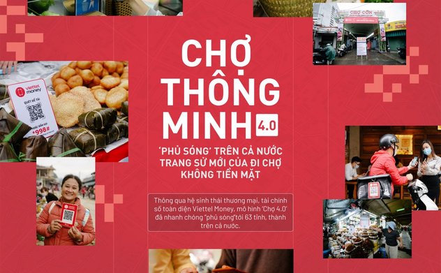 Hiện thực hóa sứ mệnh phổ cập tài chính số, kiến tạo cuộc sống mới thông minh và tiện lợi với Mô hình Chợ 4.0 tại Chợ Kỳ Anh 