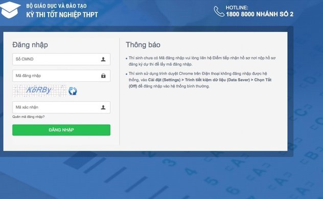 Những lỗi sai cần tránh khi đăng ký thi tốt nghiệp THPT trực tuyến