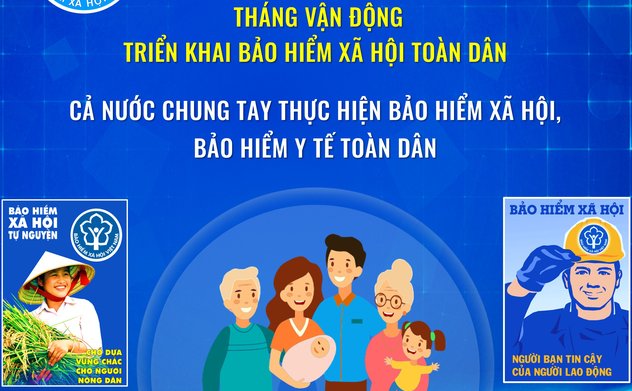 Tháng 5 - Tháng vận động, triển khai BHXH toàn dân