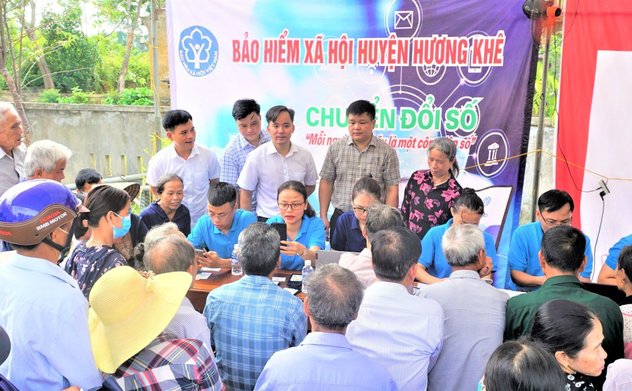 Hà Tĩnh đang dẫn đầu cả nước về tỷ lệ đồng bộ BHXH, BHYT, BHTN với cơ sở dữ liệu quốc gia về dân cư