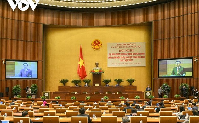 Đại biểu Quốc hội chuyên trách sẽ thảo luận 9 dự án luật