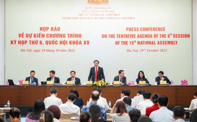 Xem xét thông qua Luật Căn cước và Luật Lực lượng tham gia bảo vệ ANTT ở cơ sở tại Kỳ họp thứ 6