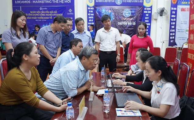 Ngày hội chuyển đổi số trên địa bàn xã Xuân Lam