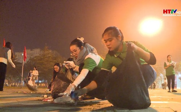 Hội yêu rác Hà Tĩnh chung tay xử lý môi trường