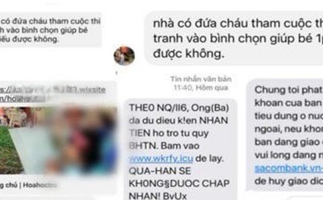 Cảnh giác với thủ đoạn lừa đảo qua lời mời bình chọn trên Facebook 