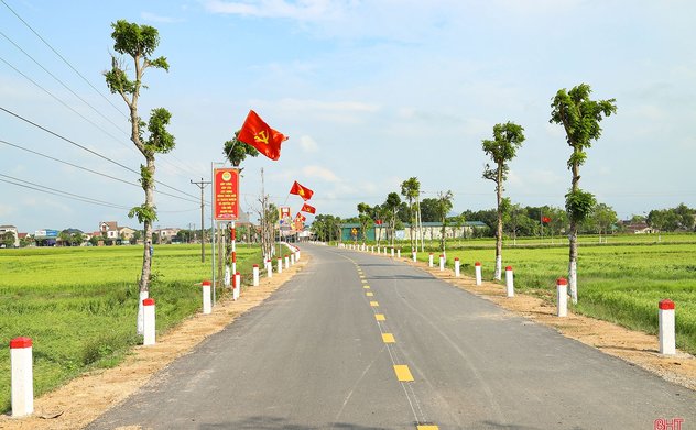 Hà Tĩnh công nhận 7 xã đạt chuẩn các loại hình nông thôn mới đợt 2/2023