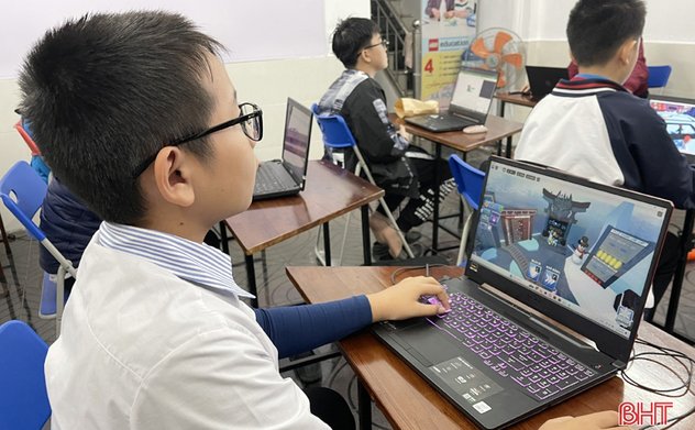 Xu hướng cho trẻ học lập trình sớm ở Hà Tĩnh 