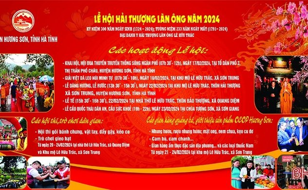 Sẵn sàng chờ ngày khai hội Hải Thượng Lãn Ông